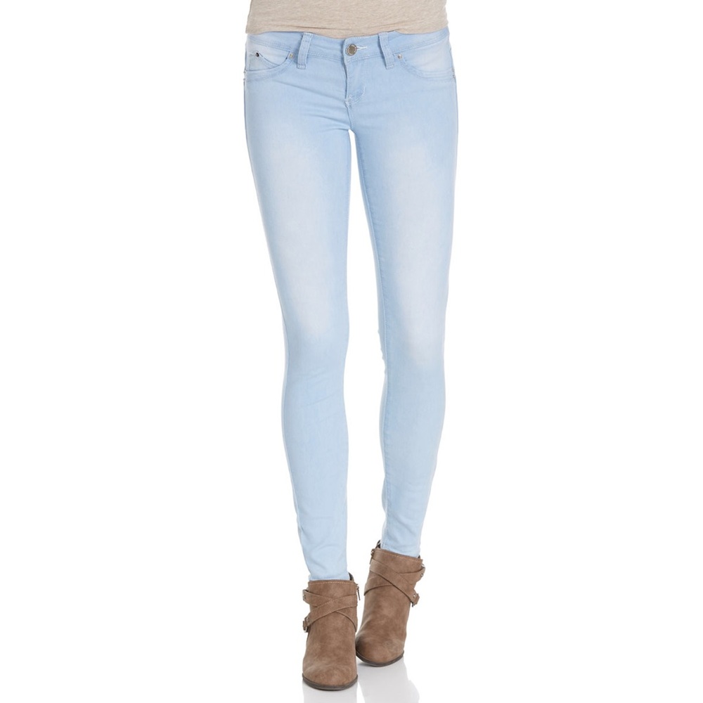 Light blue jeggings